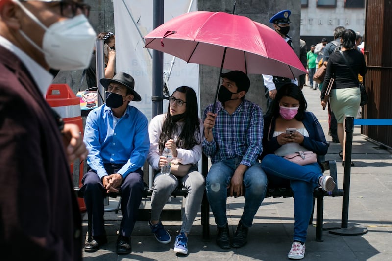 La alta concentración de ozono se debe al registro de altas temperaturas.