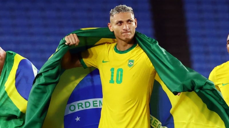 Richarlison asegura que Brasil mereció la medalla de oro ante España