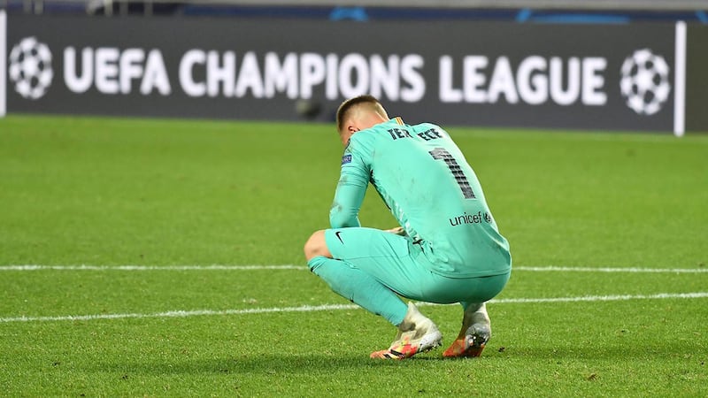 Las disculpas de Marc-André ter Stegen tras caer 8-2 ante Bayern München