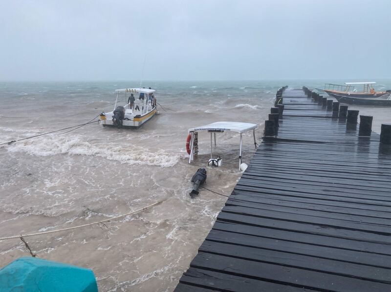 En octubre, Quintana Roo se enfrento a Gamma, y está por recibir a Delta, huracán categoría 2