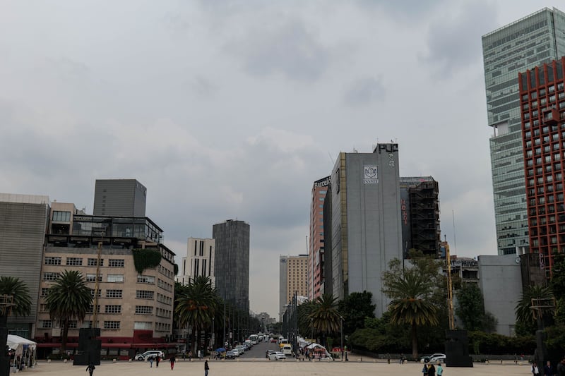 La capital del país se encontró nublada este miércoles antes de ser afectada por lluvias en varias zonas. (Foto: ALICE MORITZ/CUARTOSCURO)